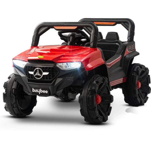 Stc Battery Electric Kids Car, Ride On Baby Car With Bluetooth, Music & Light Jeep Battery Operated Ride On - 82*40*42, PAINTED BLUE