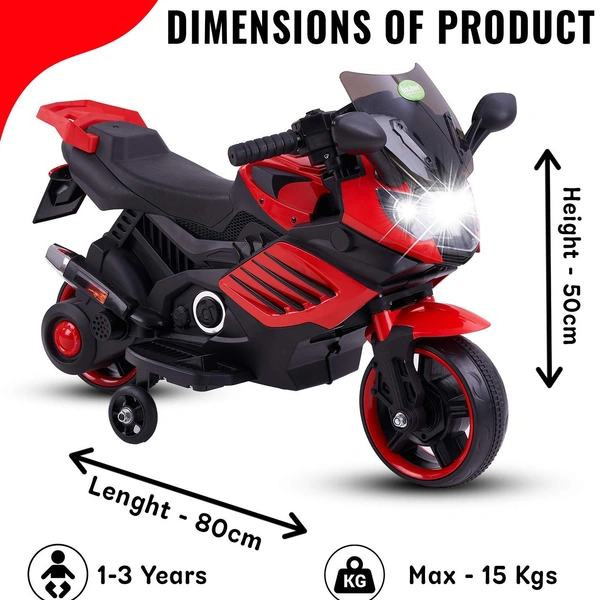 stc 1000RR-ELECTRIC BIKE FOR KIDS AGED 1 TO 5 - RED