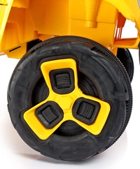Bugatti Two Seater Jeep Ride On with Light & Sound - Yellow