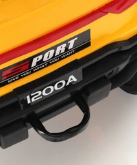 Bugatti Two Seater Jeep Ride On with Light & Sound - Yellow