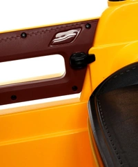 Bugatti Two Seater Jeep Ride On with Light & Sound - Yellow