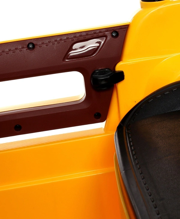 Bugatti Two Seater Jeep Ride On with Light & Sound - Yellow