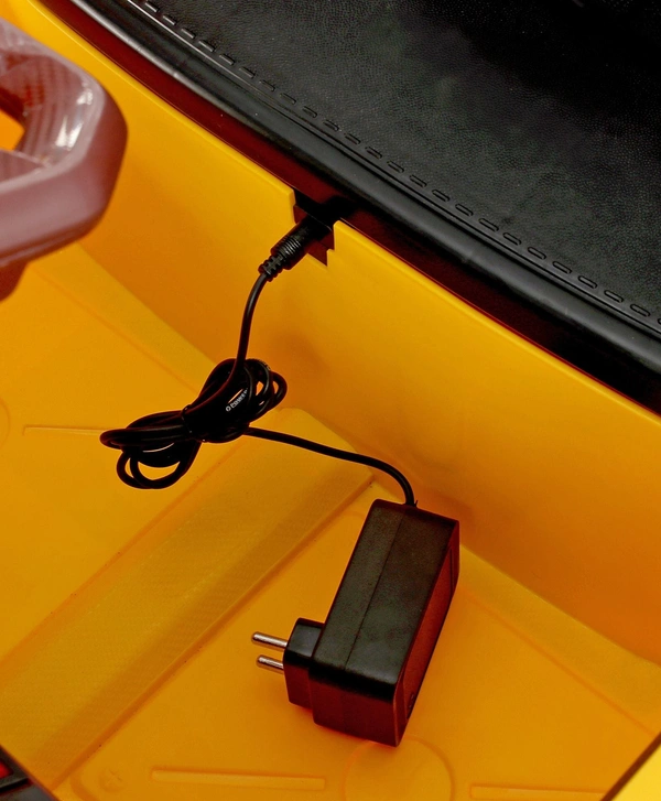 Bugatti Two Seater Jeep Ride On with Light & Sound - Yellow