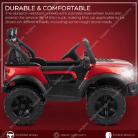 Stc POBO 2 MOTOR JEEP UPTO 7 YEARS (4 Motor-upto 50kg) - Red