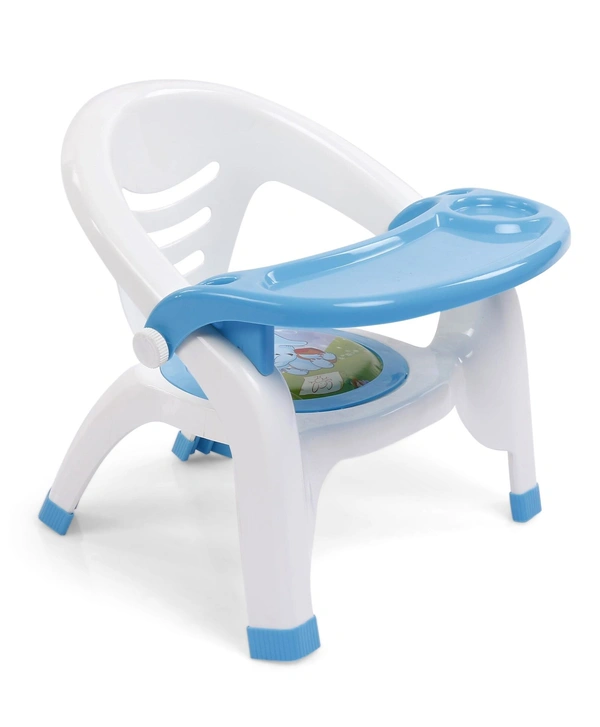 Plastic Dinning Chair - 12 Month to 24 Months, Ease the weaning phase and inculcate proper dining manners with Light weight Baby Dining Chair - PINK