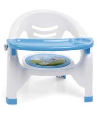 Plastic Dinning Chair - 12 Month to 24 Months, Ease the weaning phase and inculcate proper dining manners with Light weight Baby Dining Chair - PINK