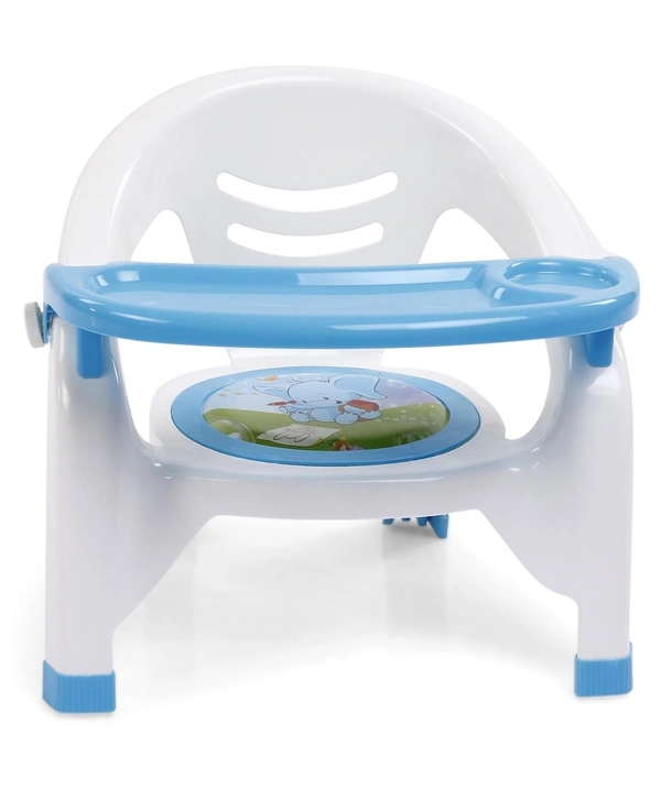 Plastic Dinning Chair - 12 Month to 24 Months, Ease the weaning phase and inculcate proper dining manners with Light weight Baby Dining Chair - PINK