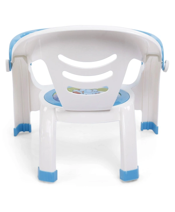 Plastic Dinning Chair - 12 Month to 24 Months, Ease the weaning phase and inculcate proper dining manners with Light weight Baby Dining Chair - PINK