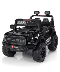 POBO 2 MOTOR JEEP UPTO 7 YEARS (4 Motor-upto 50kg) - Black