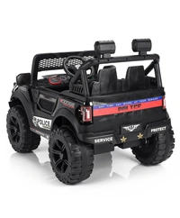 POBO 2 MOTOR JEEP UPTO 7 YEARS (4 Motor-upto 50kg) - Black