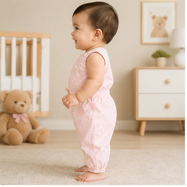 Surplus Baby Organic Cotton Romper for Babies-154 - 9-12 Months