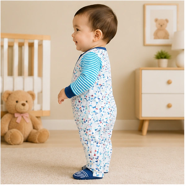 Surplus Baby Organic Cotton Romper for Babies-155 - 9-12 Months