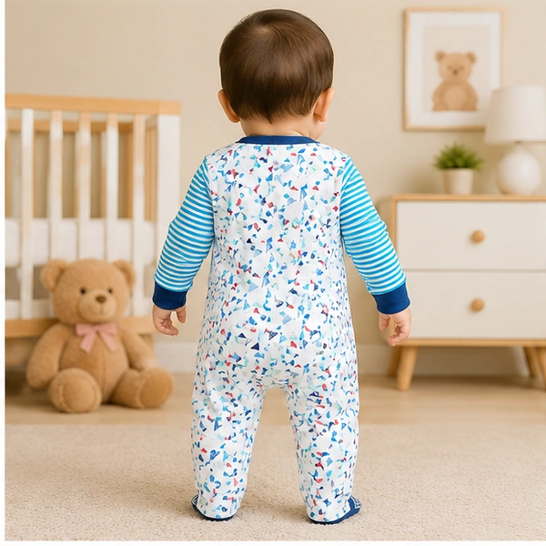 Surplus Baby Organic Cotton Romper for Babies-155 - 9-12 Months