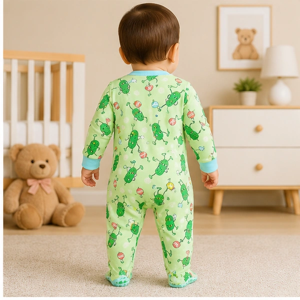 Surplus Baby Organic Cotton Romper for Babies-156 - 9-12 Months