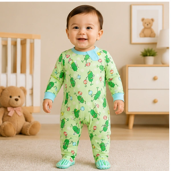 Surplus Baby Organic Cotton Romper for Babies-156 - 9-12 Months