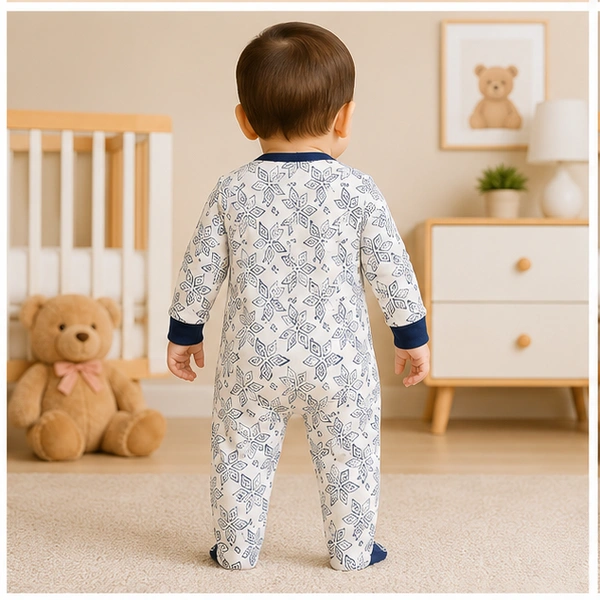 Surplus Baby Organic Cotton Romper for Babies-157 - 9-12 Months