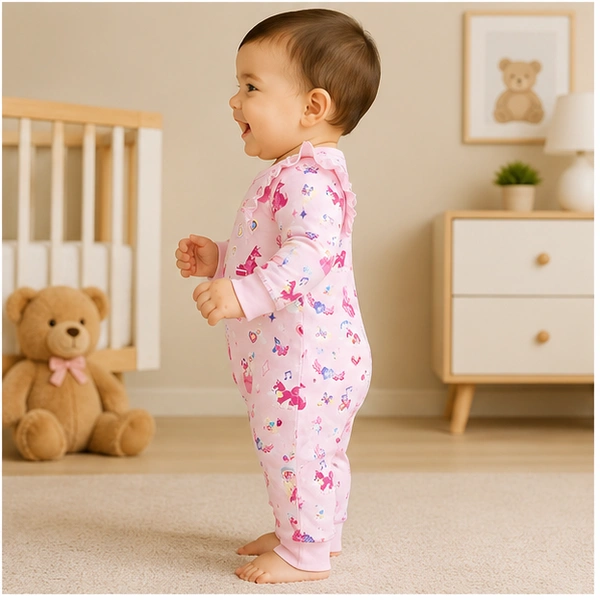 Surplus Baby Organic Cotton Romper for Babies-158 - 9-12 Months