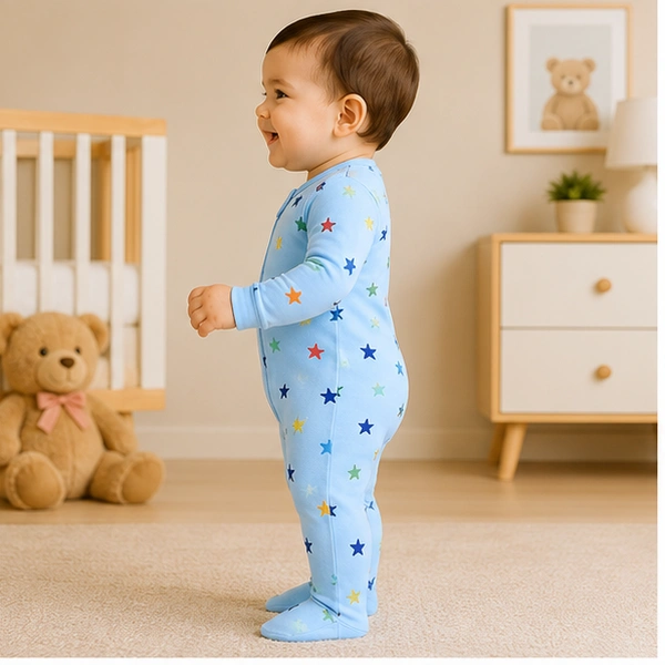 Surplus Baby Organic Cotton Romper for Babies-159 - 9-12 Months