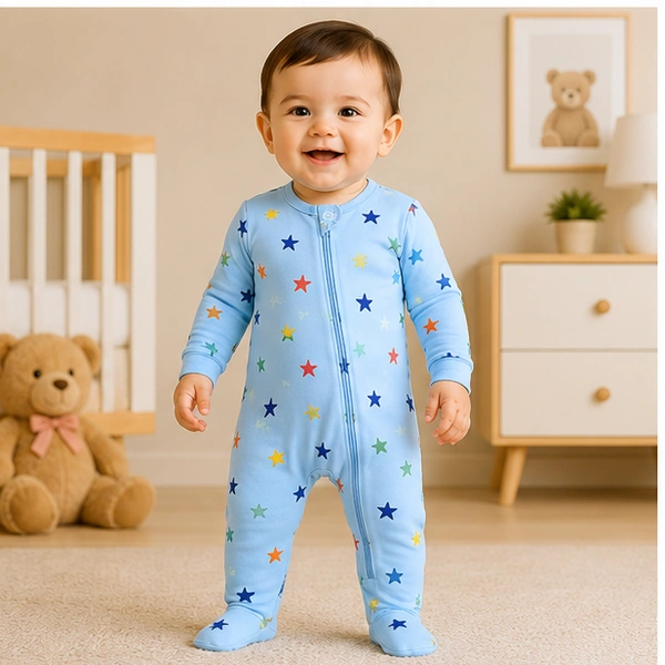 Surplus Baby Organic Cotton Romper for Babies-159 - 9-12 Months