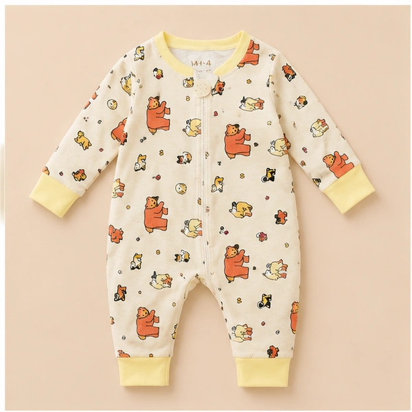 Surplus Baby Organic Cotton Romper for Babies-160 - 9-12 Months