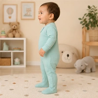 Surplus Baby Organic Cotton Romper for Babies-036 - 3-6 Months