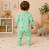 Surplus Baby Organic Cotton Romper for Babies-039 - 3-6 Months