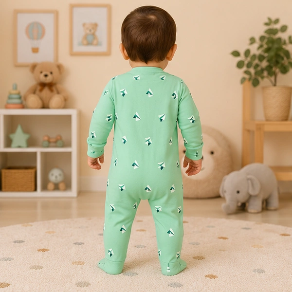 Surplus Baby Organic Cotton Romper for Babies-039 - 3-6 Months