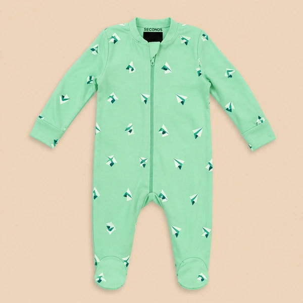 Surplus Baby Organic Cotton Romper for Babies-039 - 3-6 Months