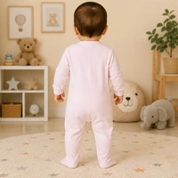 Surplus Baby Organic Cotton Romper for Babies-039 - 3-6 Months
