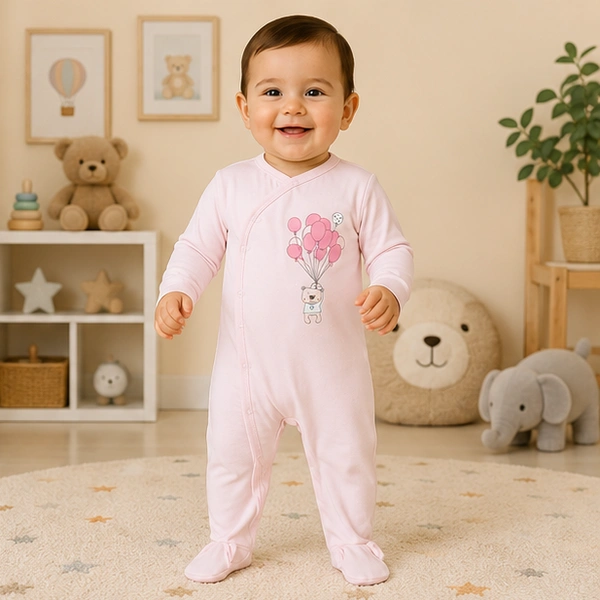 Surplus Baby Organic Cotton Romper for Babies-039 - 3-6 Months