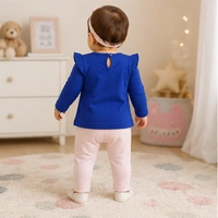 Baby Girls Top & Leggings Set 001-18 - 18-24 Months