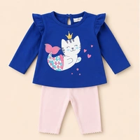 Baby Girls Top & Leggings Set 001-18 - 18-24 Months