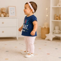 Baby Girls Top & Leggings Set 003-0 - 0-6 Months