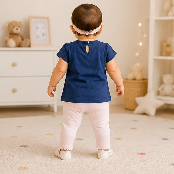 Baby Girls Top & Leggings Set 003-0 - 0-6 Months