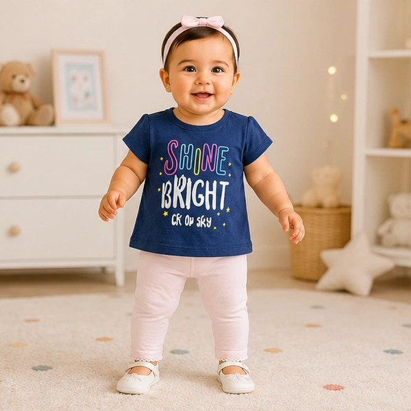Baby Girls Top & Leggings Set 003-0 - 0-6 Months