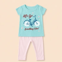 Baby Girls Top & Leggings Set 006-0 - 0-6 Months