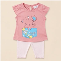 Baby Girls Top & Leggings Set 008-0 - 0-6 Months