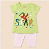 Baby Girls Top & Leggings Set 009-0 - 0-6 Months