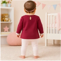 Baby Girls Top & Leggings Set 010-0 - 0-6 Months