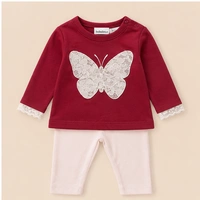Baby Girls Top & Leggings Set 010-0 - 0-6 Months