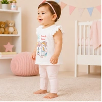 Baby Girls Top & Leggings Set 011-12 - 12-18 Months