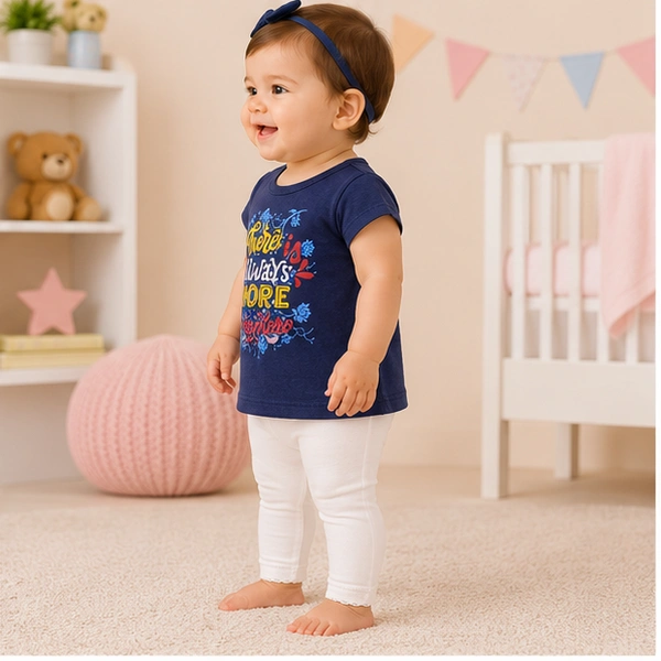 Baby Girls Top & Leggings Set 014-6 - 6-12 Months