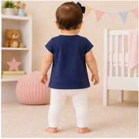Baby Girls Top & Leggings Set 014-6 - 6-12 Months