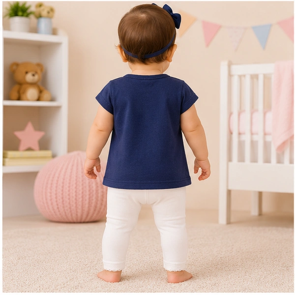 Baby Girls Top & Leggings Set 014-6 - 6-12 Months