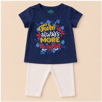 Baby Girls Top & Leggings Set 014-6 - 6-12 Months