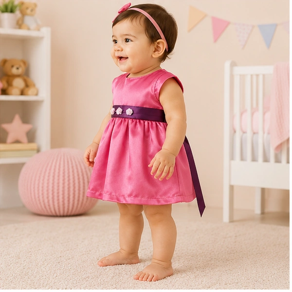 Blossoming Elegance Infant Party Frock 016-0 - 0-6 Months