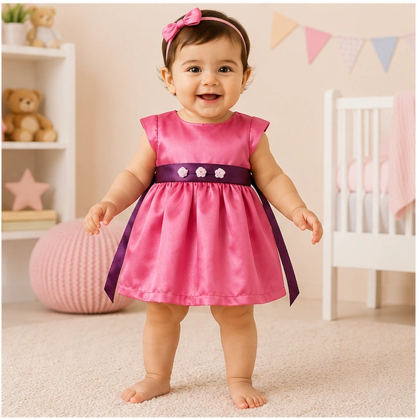 Blossoming Elegance Infant Party Frock 016-0 - 0-6 Months