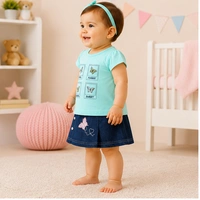 Infant Party midi top set017-0 - 6-12 Months
