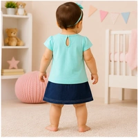 Infant Party midi top set017-0 - 6-12 Months