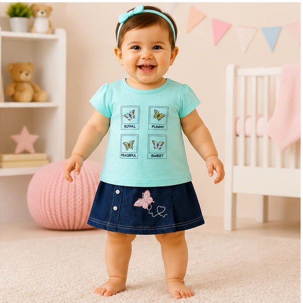 Infant Party midi top set017-0 - 6-12 Months